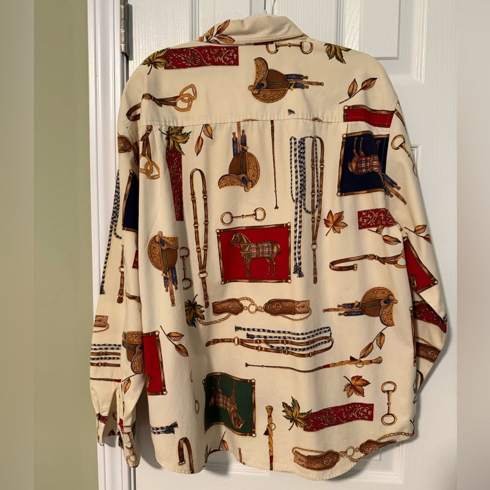 Talbots Equestrian Button up - Picture 2 of 8